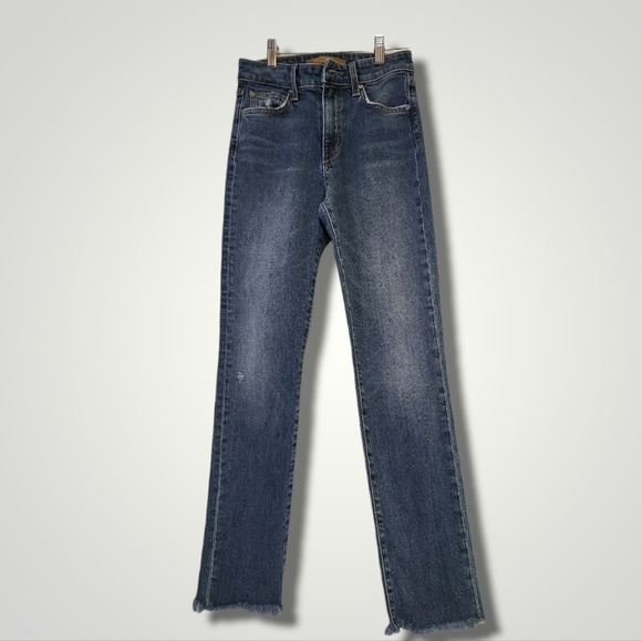 Joe's Jeans The Milla High Rise Straight Ankle Distressed - Picture 3 of 11
